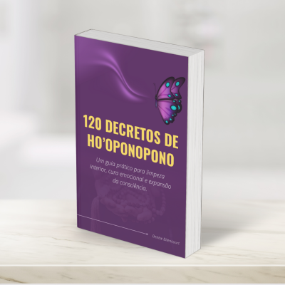 ebook com 120 decretos de intenções para recitar antes da prática, direcionando assim sua intenção.